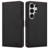 Etui z klapką Samsung Galaxy S26 Ultra Portfel Skórzane Czarno-Czerwone